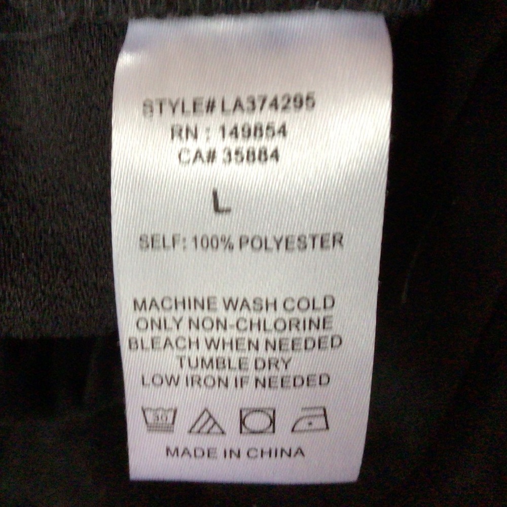 Sage black microsuede leggings, Large - Picture 6 of 6